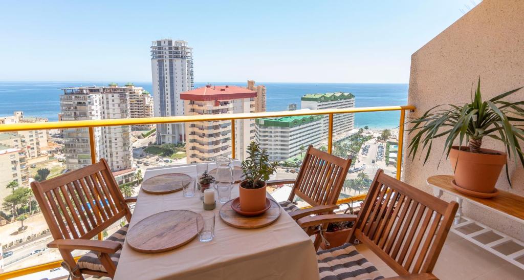 Terrace with sea views